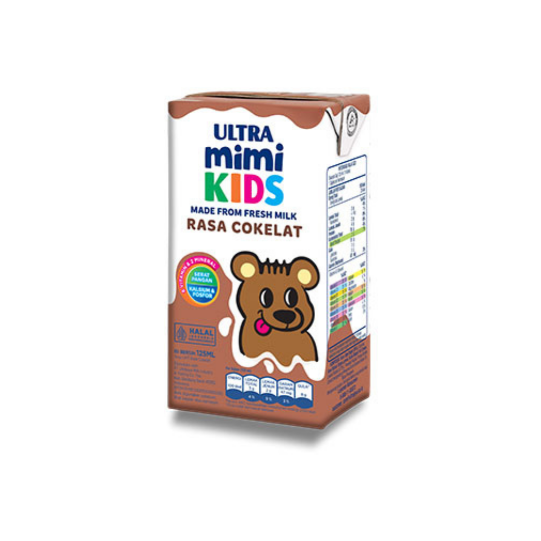 Susu Ultra Mimi Rasa Cokelat 125ml - 40 PCS