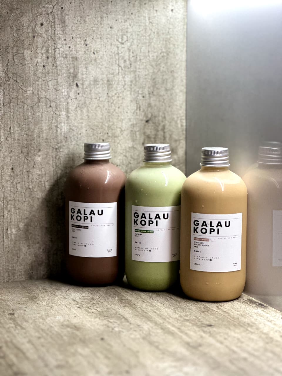 Espresso Brown Sugar Milk Coffee - 250ml